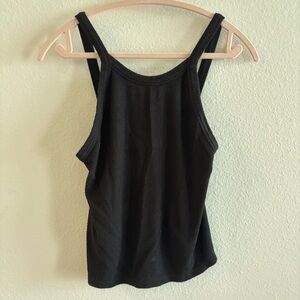 Intimately Free People Ribbed Black Tank Top Size Small